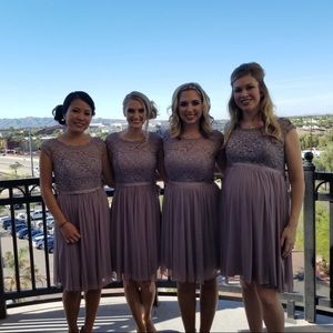 David's Bridal Bridesmaid Dress